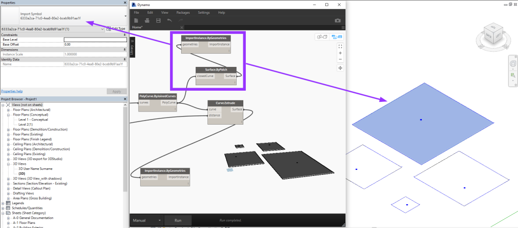 imported surface