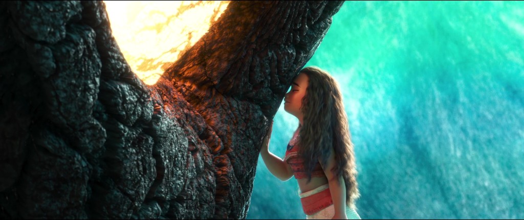 Moana and the lava monster